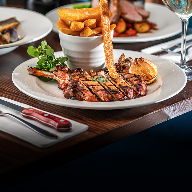 A La Carte menu at The Inn On The Lake