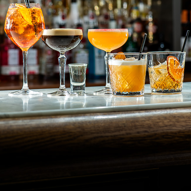 Wine & Drinks menu at The Inn On The Lake