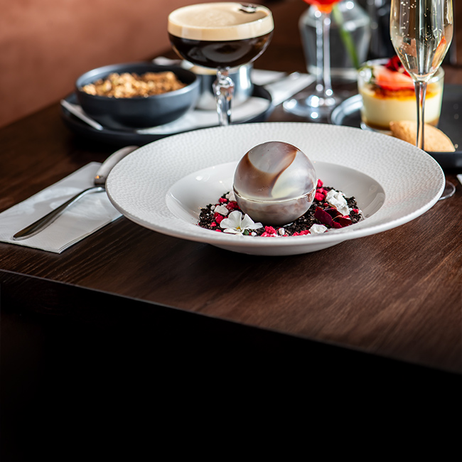 Dessert menu at The Inn On The Lake